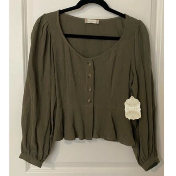 Altar'd State Tops - Altar'd State Small Green Top